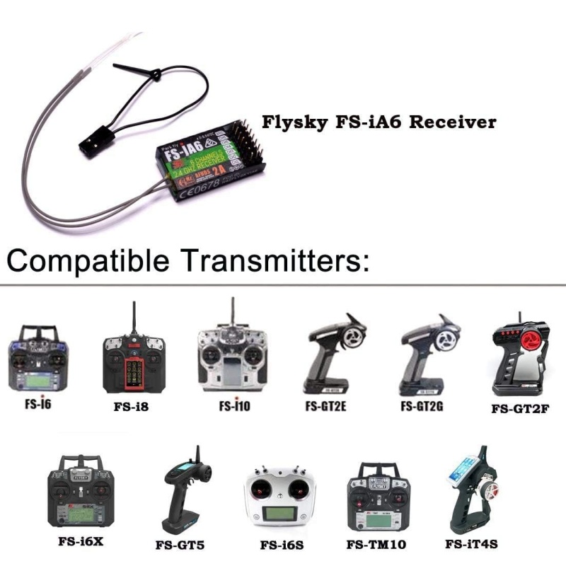 Flysky FS-IA6 Receiver 6CH Dua - Drone Racing Receiver review and price