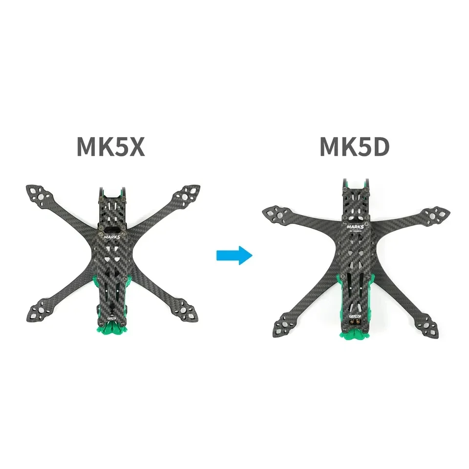 GEP-MK5D O3 MK5X to MK5D DeadC - Drone Racing Frame review and price