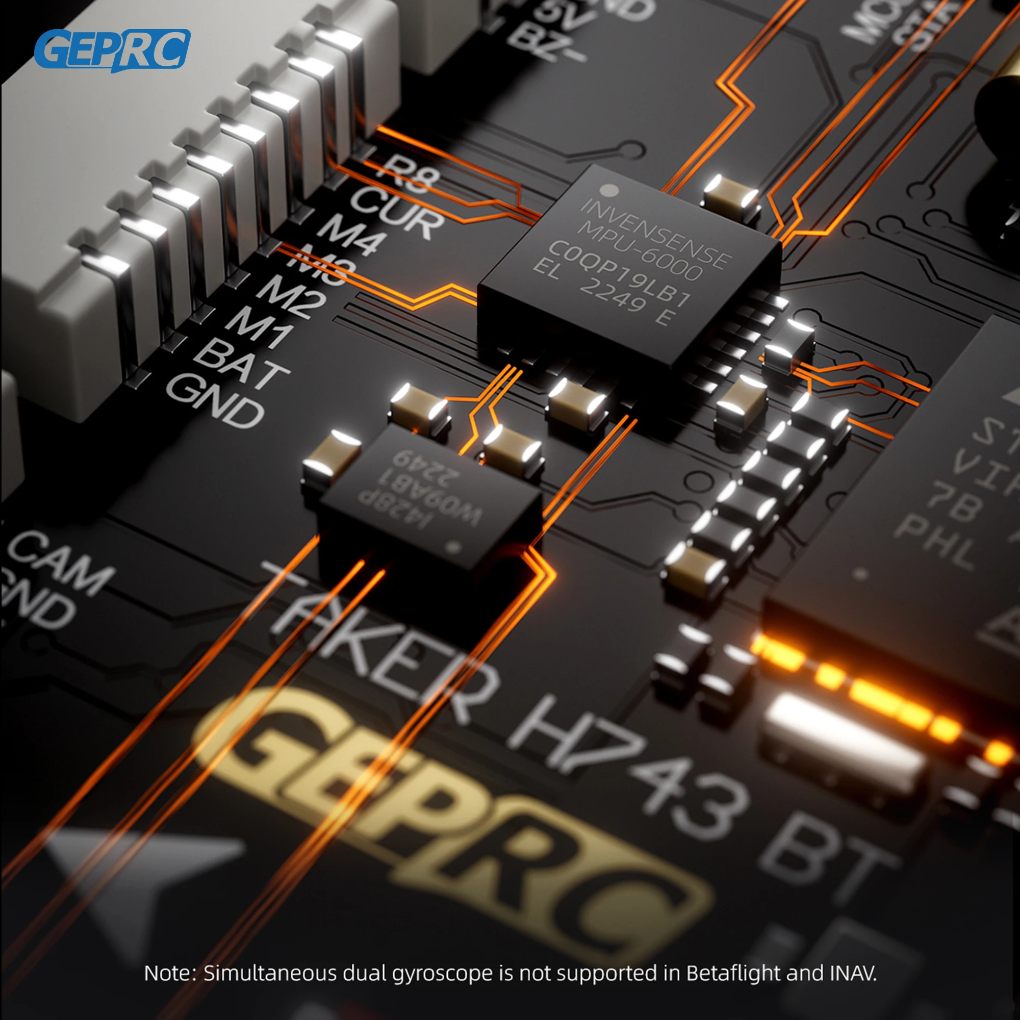 GEPRC TAKER H743 BT 32Bit 65A  - Drone Racing Esc review and price