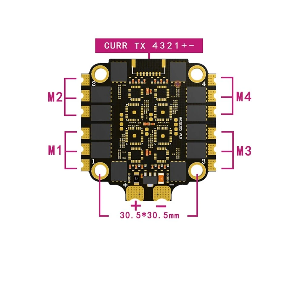 HAKRC 60A Blheli_32 2-6S 4 In  - Drone Racing Esc review and price