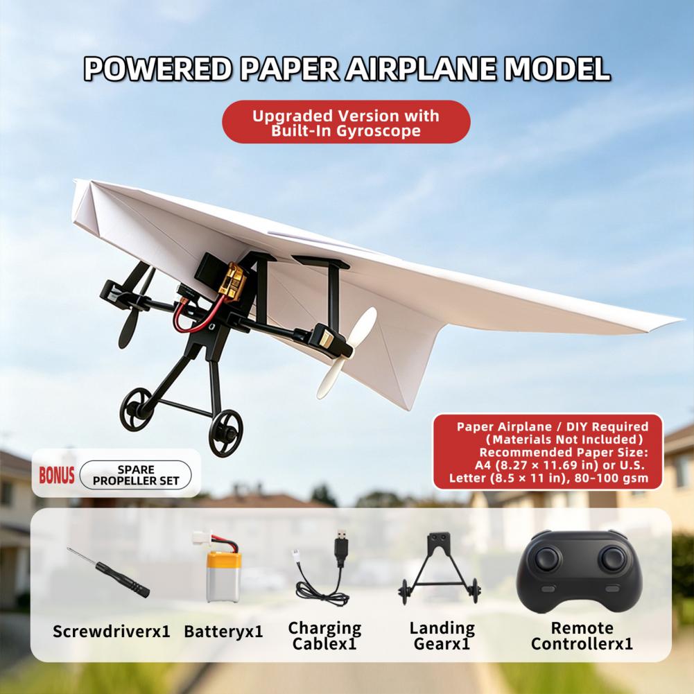 Remote Control Paper Airplane  - Drone Racing Flag review and price