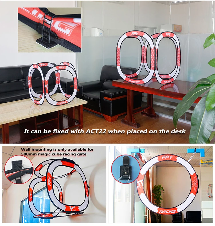 LDARC 765mm Circle Race Gate f - Drone Racing Flag review and price